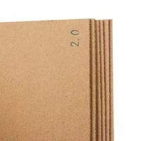 Feuille de carton isolante électrique pour transformateur, à usage structurel