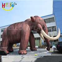 Mammouth simulé gonflable de modèle gonflable géant d'éléphant de produits de publicité extérieure
