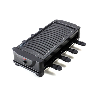 Demi-gril plaque demi-pierre Électrique d'approbation de la CE Appareil À <span class=keywords><strong>Raclette</strong></span> pour <span class=keywords><strong>8</strong></span> <span class=keywords><strong>personnes</strong></span> - Product Image 4