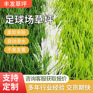 Césped Artificial para Cancha de Fútbol, Fibra de PE Resistente al Desgaste, Campo Deportivo para Uso en Exteriores - Product Image 4