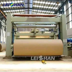 Full Line of Paper Mill Production Small Scale Automatic 3 Layer Corrugated Kraft Paper Making Production Line