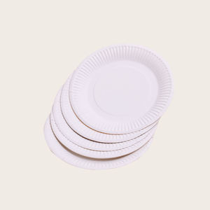 <span class=keywords><strong>Assiette</strong></span> à gâteau peinture bricolage à la main pour la maternelle <span class=keywords><strong>assiette</strong></span> <span class=keywords><strong>en</strong></span> papier blanc jetable <span class=keywords><strong>assiette</strong></span> de barbecue - Product Image 6