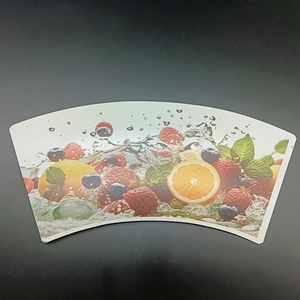 กระดาษเคลือบ PE เกรดอาหาร พิมพ์ออฟเซ็ตสองด้าน กันน้ำ เป็นมิตรกับสิ่งแวดล้อม รีไซเคิลได้ สำหรับห่อขนม ก๋วยเตี๋ยว สลัด - Product Image 1