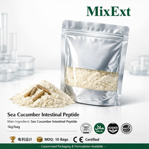 Péptido Intestinal de <span class=keywords><strong>Pepino</strong></span> de Mar 98%, Extracto de <span class=keywords><strong>Pepino</strong></span> de Mar, Péptido de Seguridad, Suministro de Oligopéptidos de Molécula Pequeña - Product Image 3