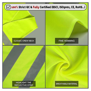 Ropa DE <span class=keywords><strong>TRABAJO</strong></span> DE SEGURIDAD personalizada al por mayor, <span class=keywords><strong>chaleco</strong></span> de seguridad para la construcción para hombres, tela reflectante para ropa, <span class=keywords><strong>chaleco</strong></span> reflectante con logotipo - Product Image 5