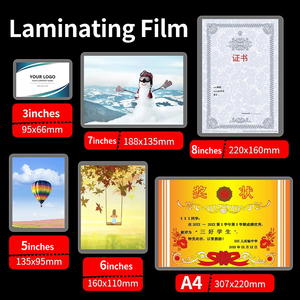 Plastifieuse thermique <span class=keywords><strong>A3</strong></span> de haute qualité, film transparent en EVA de 125 microns, pochettes de <span class=keywords><strong>plastification</strong></span> souples hydrosolubles pour impression couleur - Product Image 5