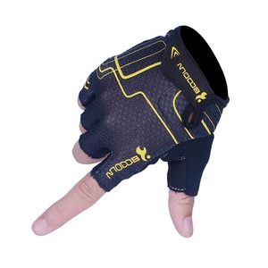 Bodun Cycling Gloves <b>Half</b> Finger Anti <b>Slip</b> Shock Absorbing Breathable For Adult Unisex Riding Gloves - Product Image 5