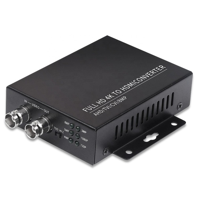 Full HD 4K 720P/1080P/4MP/5MP/8MPAHD CVI TVI CVBS BNC to HDMI Video Converter for Monitor HDTV DVRs
