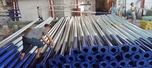 Farola Solar <span class=keywords><strong>de</strong></span> acero galvanizado, poste <span class=keywords><strong>de</strong></span> luz Solar personalizable <span class=keywords><strong>para</strong></span> exteriores, 4M, 5M, 6M, 7M, 8M, 9M, 10M, 12M - Product Image 5