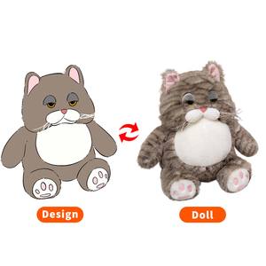 Oem ODM thấp moq đồ chơi sang trọng nhà sản xuất tạo ra tùy chỉnh Thú nhồi bông và búp bê sang trọng mềm mại với thiết kế độc đáo của bạn - Product Image 1