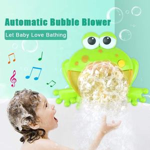 Jouets de salle de <span class=keywords><strong>bain</strong></span> populaires à bas prix, musique électrique bébé <span class=keywords><strong>grenouille</strong></span> machine à bulles pour enfants jouet de <span class=keywords><strong>bain</strong></span> - Product Image 2