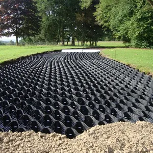 Bê tông cỏ pavers geocell Chất lượng cao nhựa HDPE cho mặt đất tăng cường tổ ong lưới