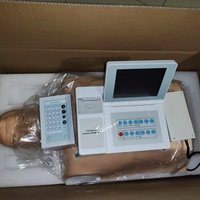Mannequin d'entraînement ACLS rcp AED ECG Intubation factice de premiers soins