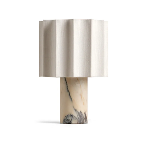 AB Modern Minimalist Marble Living Room Designer Creative Pleated Cloth <strong>Cover</strong> Bedroom <strong>Headboard</strong> bar Touch Decoration Table - Product Image 6