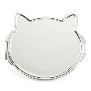 Cat Shape <b>Foldable</b> Double Sided Makeup <b>Mirror</b> Portable Pocket Vanity <b>Mirror</b> Magnifying Travel Cosmetic <b>Mirror</b> - Product Image 5