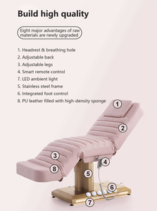 Factory Salon Furniture Beauty Facial Bed for Eyelash Extensions Facials and Waxing Beauty Bed - Product Image 3