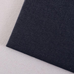 Nuevo conjunto de ropa de trabajo Retro de primavera y verano del fabricante, pantalones de mezclilla de imitación de punto, tela de estilo liso para uso de zapatos de niñas - Product Image 5