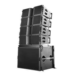 New Design Self Powered Double 10 Inch Line Array Speaker System for Active Stage Speaker