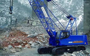 Grue sur chenilles XGC55 Quy50 de 50 tonnes à flèche pleine de 52 m à bas prix à vendre - Product Image 3