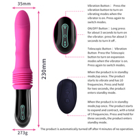 Saugnapf-Fixierte Stoß-Sexmaschine für Frauen 7m Kabellose Fernbedienung 45mm Hub 3 Geschwindigkeiten 10 Vibrationsmodi Stabiler Bestseller
