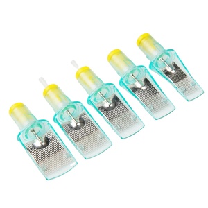 Aiguilles de tatouage courbées Magnum en cartouche, 10 pièces, 29CM 35CM 39CM 45CM 49CM, pour l'art corporel - Product Image 1