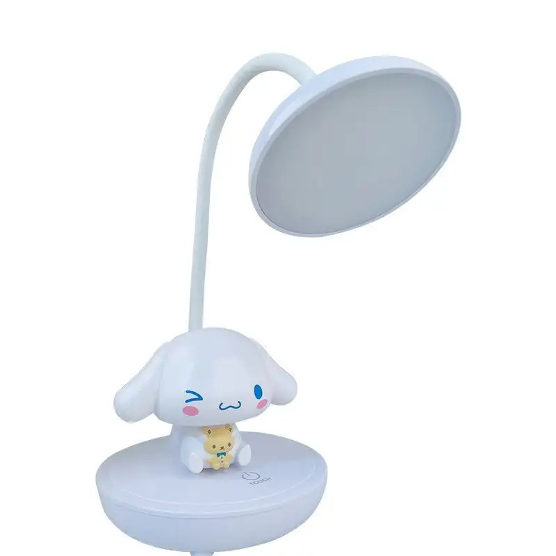 Kawaii-Lampe de table pour enfant, véritable Sanrio Led, Hello Kitty, ma mélodie, dessin animé, pour chambre d'enfant, cadeau mignon d'apprentissage