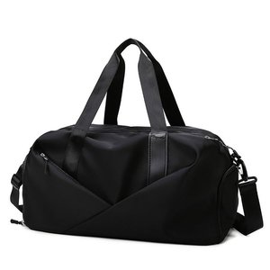 Customizable Logo Unisex Fashion Large Capacity Dry Wet Separation Waterproof Duffel <b>Bag</b> Yoga Gym Travel Shoe Compartment - Product Image 1