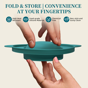 Bol en silicone de forme ronde, multifonctionnel, pour la fusion et le chauffage de la cire, doublure intérieure spécialement conçue pour la cire dépilatoire - Product Image 6