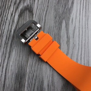 Nouvelle Montre Mécanique Homme 2026 Thème Spatial Cadran Mars Boîtier Tonneau Verre Transparent avec Bracelet Caoutchouc Orange pour Style Urbain - Product Image 5