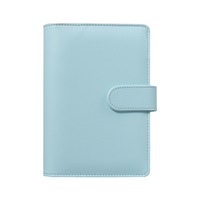 Carnet de notes personnalisé tendance, classeur à anneaux A5 A6, carnet en cuir PU pour étudiants, budget, dernière mode