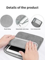 Étui universel pour tablette 7,9 pouces en PU imperméable, vente en gros 2026, pour Macbook, iPad, PC, ordinateur portable, sac souple