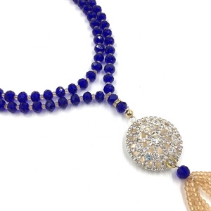 99 cuentas de cristal azul rosarios al por mayor <span class=keywords><strong>para</strong></span> bisutería <span class=keywords><strong>mujer</strong></span> a granel - Product Image 5