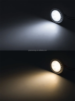 Lumière réflecteur LED G53 Base Ar111 11w 15w 18w Dimmable Qr111 Spot 30 °   Projecteur sur rail avec affichage 12V AC/DC, températures de couleur 2700K, 3000K, 4000K, 6500K