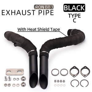 Sistema de Escape para Motocicleta, Escape Deportivo para Sportster, Escape para Motocicleta XL883, para Softail Sportster 883 1200 - Product Image 4