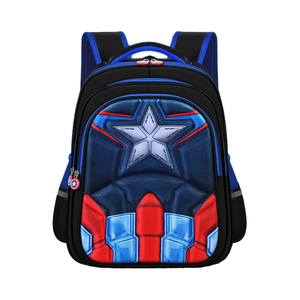 C a p i n t a <span class=keywords><strong>Spider</strong></span> Ligero Oxford S p i d e r-<span class=keywords><strong>Man</strong></span> Diseño de dibujos animados en 3D Mochila para estudiantes de escuela primaria con columna vertebral - Product Image 1
