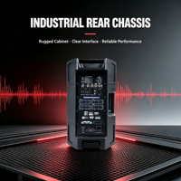 LEON AUDIO Série Vantas-121DSP Haut-parleur professionnel amplifié pleine gamme de 12 pouces Bluetooth Mono Audio Portable Son live