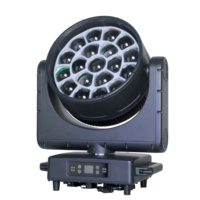 19x80W RGBW 4in1 RGB 3in1 Outdoor IP65 LED Wash Moving Head DMX512/Sound-aktivierte Steuerung Ra90 CRI Aluminiumlegierung Konstruktion