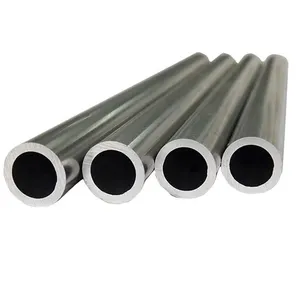 Tubo redondo/tubulação de liga de alumínio personalizado para paredes de espessura astm 1100 5005 3003 6061 6082 1060