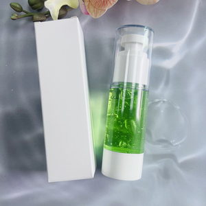 Mặt <span class=keywords><strong>Primer</strong></span> Nhãn Hiệu Riêng Màu Xanh Lá Cây Trà Aloe Vera Lâu Dài Kiểm Soát Dầu Kem Dưỡng Ẩm Nuôi Dưỡng Biểu Tượng Tùy Chỉnh Trang Điểm Cơ Sở Bán Buôn - Product Image 3