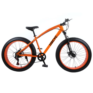 Vélo de montagne et de plage en acier de 26 <span class=keywords><strong>pouces</strong></span> avec pneus larges, système de frein à disque, <span class=keywords><strong>fourche</strong></span> à suspension, léger - Vente en gros - Product Image 6