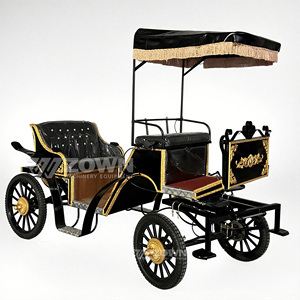 Carruaje Eléctrico Personalizado para Eventos Especiales, Limusina Turística Blanca, Carruaje Turístico Vintage - Product Image 2