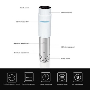 Électroménager blanc élégant Cuiseur à viande de bœuf intelligent Machine à sous vide <span class=keywords><strong>Sauteuse</strong></span> à viande <span class=keywords><strong>Sauteuse</strong></span> à viande Mijoteuses sous vide avec recette - Product Image 2