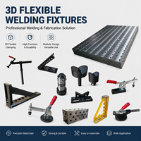 Table de soudage flexible 3D, kit complet de gabarits et d'accessoires, outillage de serrage modulaire pour poste de travail de soudage métallique