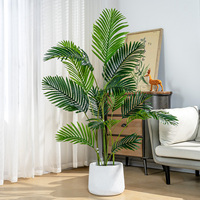 Künstliche Areca-Palme mit Vollgrünen Fransen Tropische Bodenpflanze für Wohnzimmerecke Innendekoration Großhandel