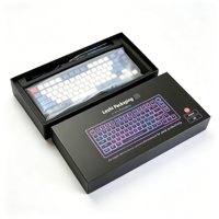 Boîte en carton ondulé de haute qualité avec logo personnalisé, emballage écologique et recyclable pour clavier d'ordinateur