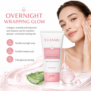 <span class=keywords><strong>Masque</strong></span> <span class=keywords><strong>de</strong></span> <span class=keywords><strong>nuit</strong></span> peel-off au collagène pour le visage, marque privée, anti-affaissement et anti-terne, pour l'hydratation et l'élasticité - Product Image 2