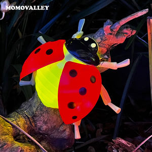 โคมไฟ3D รูปเต่าทองเรืองแสง LED พร้อมปีกเคลื่อนได้อุปกรณ์ตกแต่งห้องสำหรับสวนกลางแจ้งหรือห้องเด็ก - Product Image 3