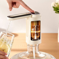 Distributeurs d'eau électriques automatiques OEM, pompe à eau portable pour bouteille d'eau à domicile, pompe à eau pliable USB, appareils de traitement de l'eau