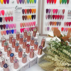 Nuevo Color 2026, Set de 132 Esmaltes de Uñas en Gel de Larga Duración, Sin HEMA, <span class=keywords><strong>Polvo</strong></span> para Uñas, Gel Base, Capa Superior UV, Removible, Logo Personalizable - Product Image 2