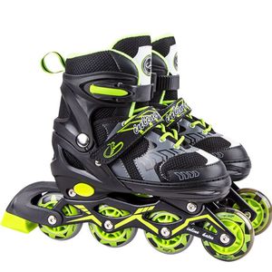 Personnalisé 4 tailles réglables enfants rose bleu avec roues clignotantes Offre Spéciale patins à roues alignées - Product Image 3